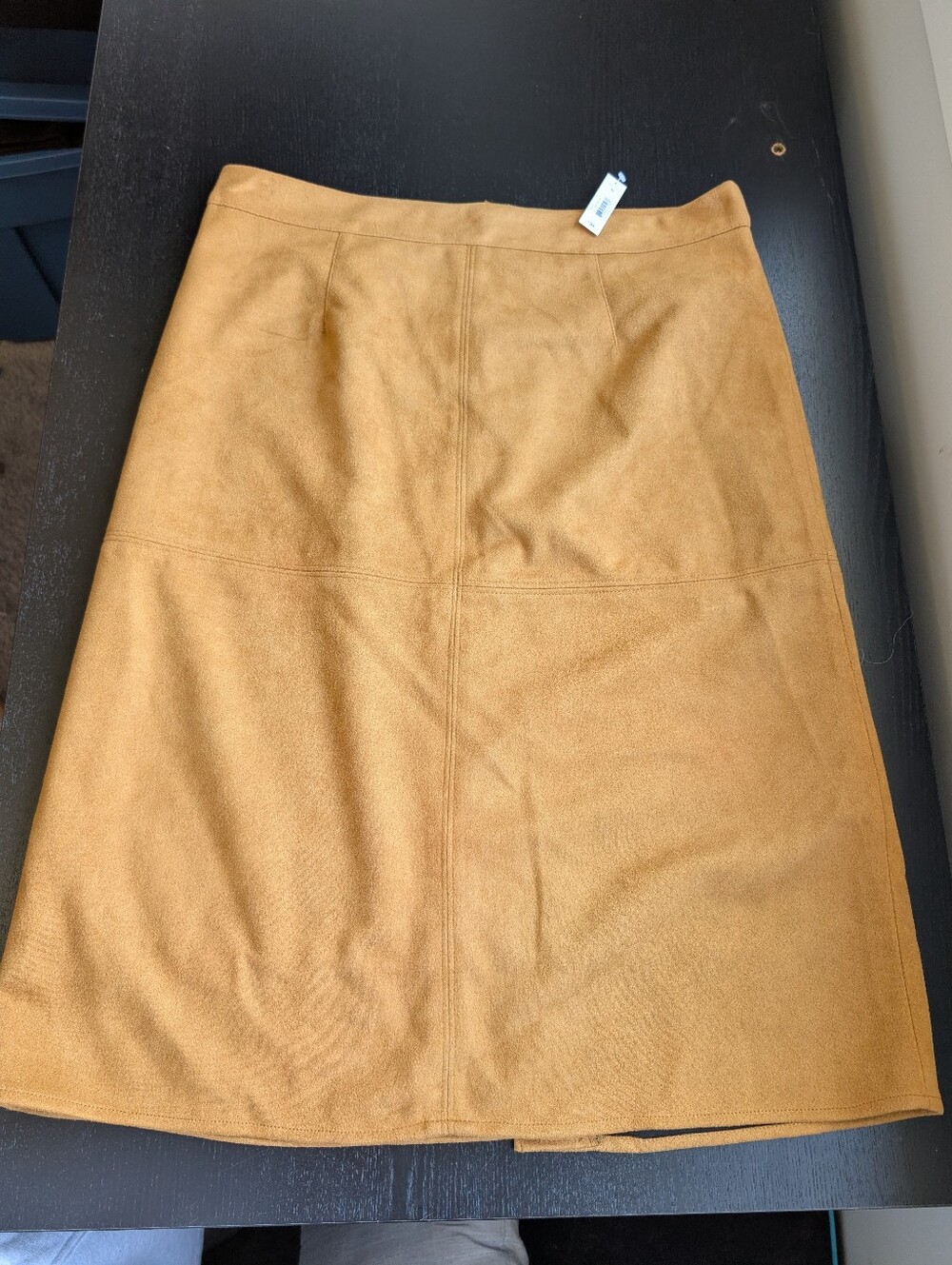 NWT Joe Fresh Faux Suede Midi Skirt